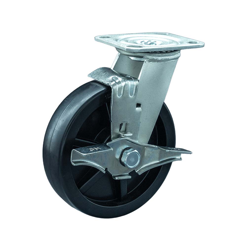 Medium Heavy-duty PP Swivel Brake Caster (DS34 Series)