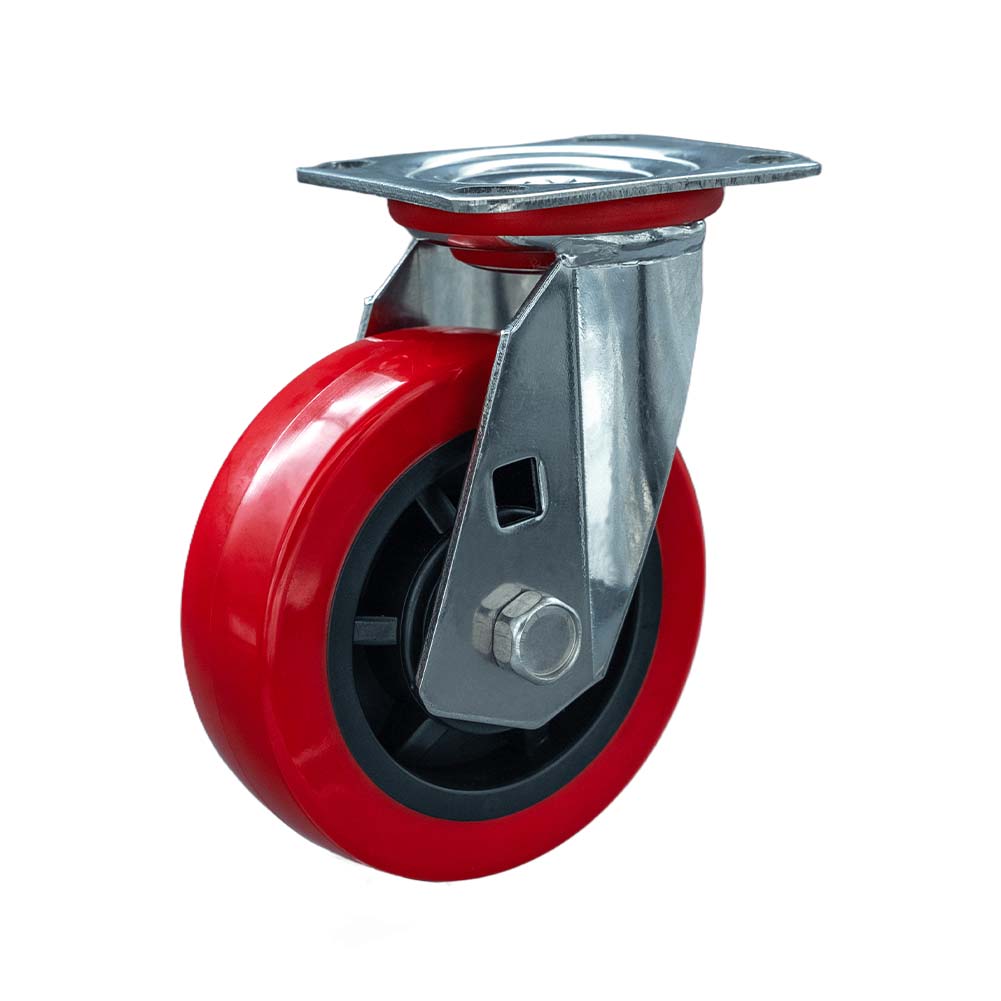  304 Stainless Steel Medium Duty TPU Swivel Caster (DS-34 Series)